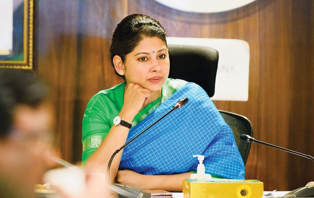 IAS Smita Sabharwal Says Not Going From Telangana, Will Continue To ...