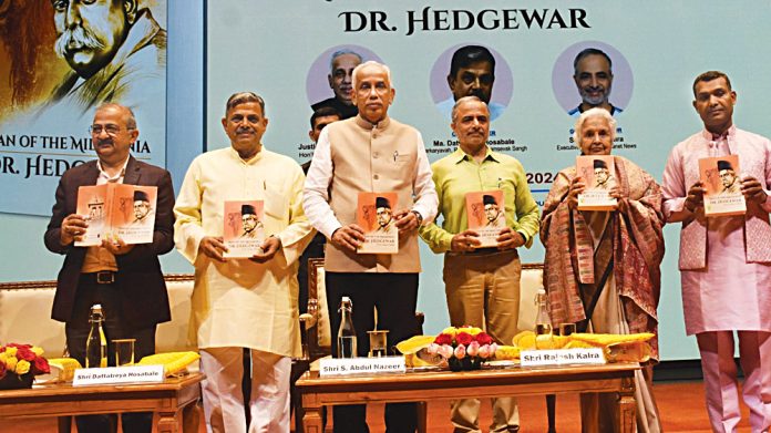 Dr. Hedgewar's Biography Unveiled in New Delhi