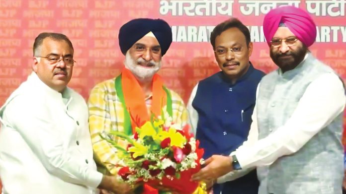 Former diplomat Taranjit Singh Sandhu joins BJP