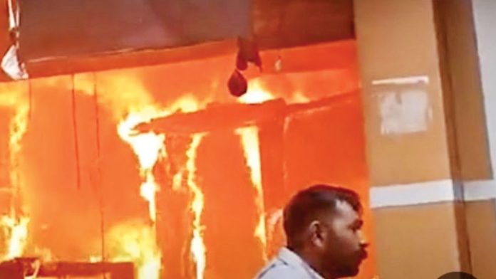 Seven students singe as hostel in Kota catches fire