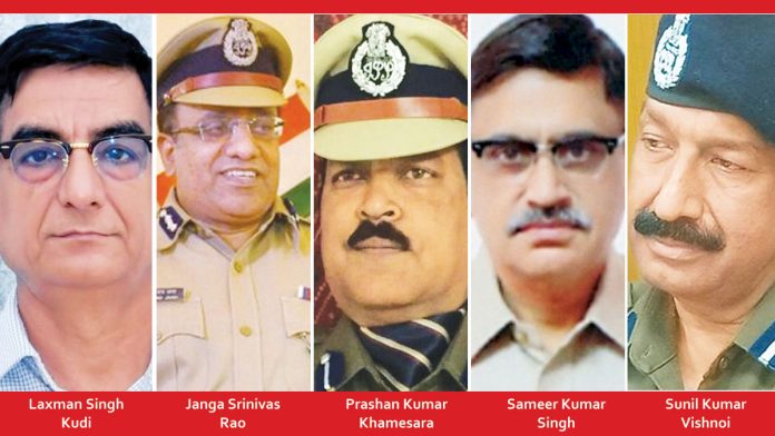 4 IPS and one IAS retire this month in Rajasthan