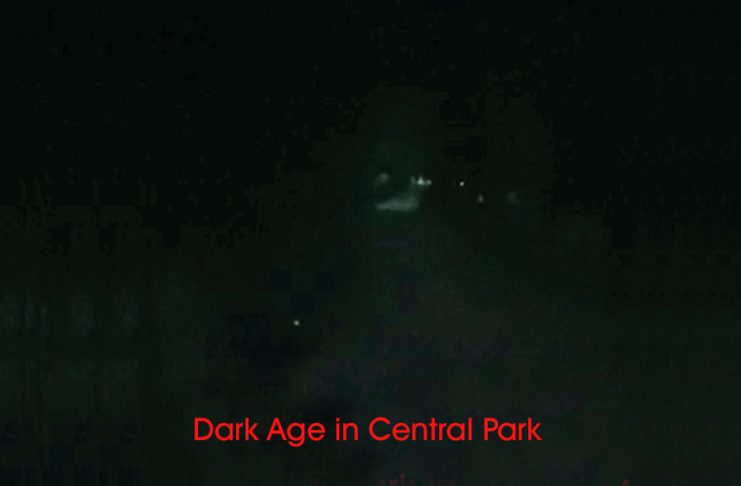 Darkness runs faster at Central Park